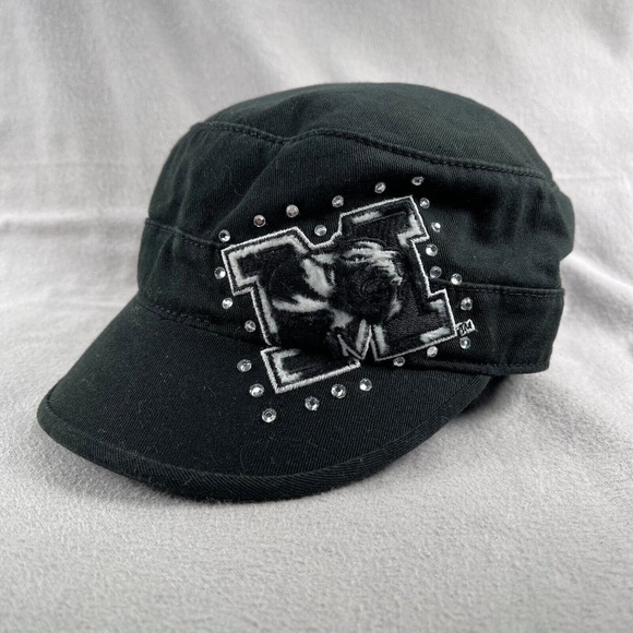 Missouri Tigers Army Cap Hat‎ Womens Adjustable Black College Football Sports - Picture 1 of 11